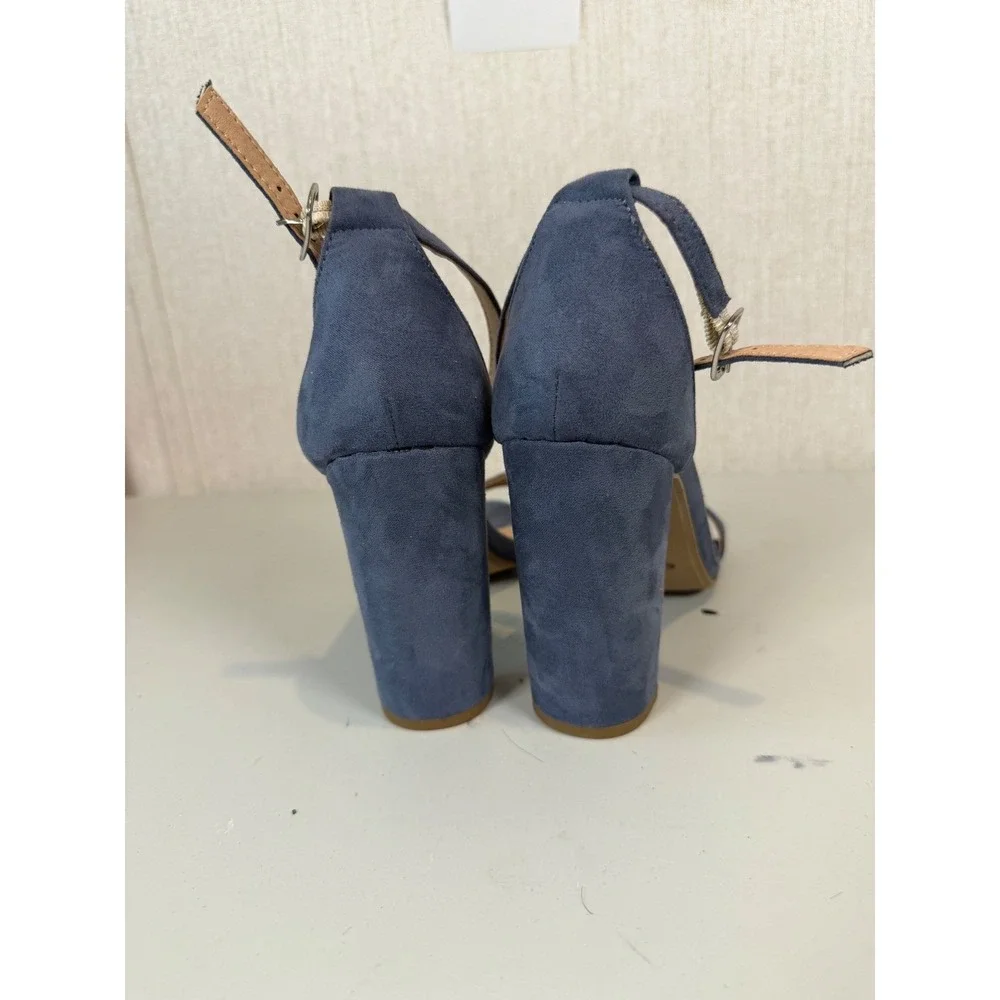 Charlotte Russe open toe‎ ankle strap heels women size 9